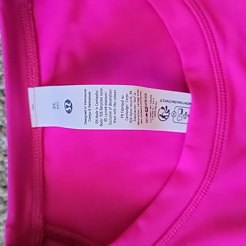 Lululemon Pink Top - Picture 5 of 6